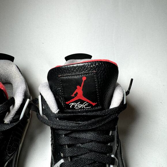 Size 7 - Nike Air Jordan 4 Retro GS Bred Reimagined Men's Shoes - Picture 5 of 10
